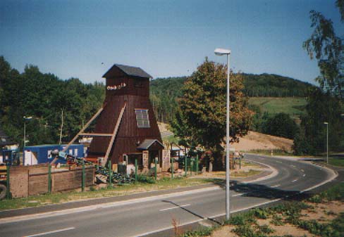 Schacht 15IIb in Oberschlema